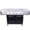 Gas Grill With Griddle