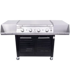 Gas Grill With Griddle