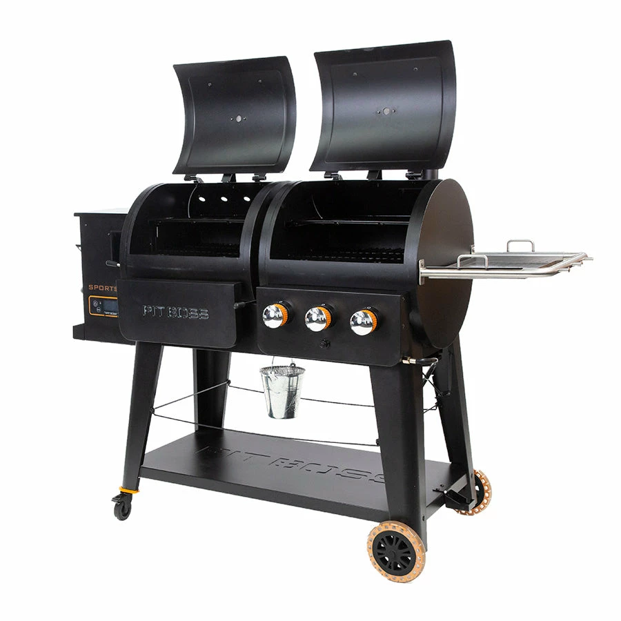 Pit Boss Sportsman 1230 Pellet/Gas Combo Grill 5 Pit Boss Sportsman 1230 Pellet/Gas Combo Grill - Image 3