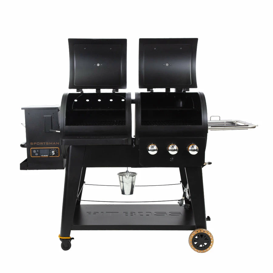 Pit Boss Sportsman 1230 Pellet/Gas Combo Grill 4 Pit Boss Sportsman 1230 Pellet/Gas Combo Grill - Image 2