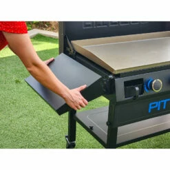 Pit Boss 4-Burner Deluxe Griddle With Side Shelves + Lid -Ash Roamer Sales Store 10963 4Burner Deluxe Side Shelf