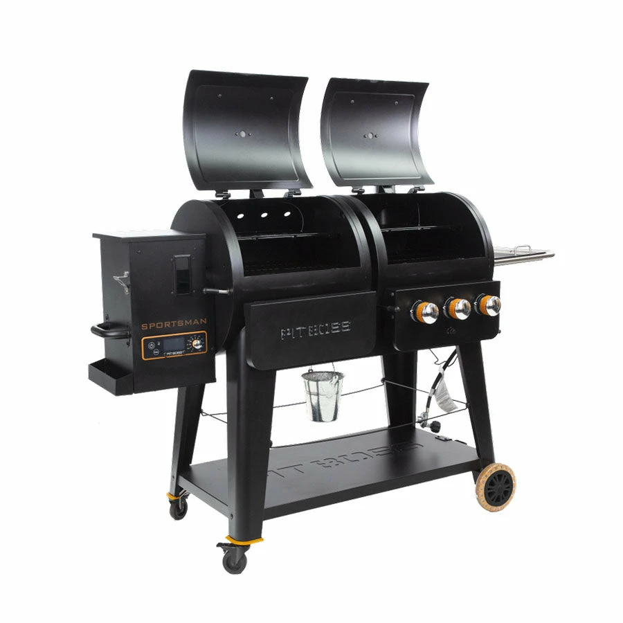 Pit Boss Sportsman 1230 Pellet/Gas Combo Grill 6 Pit Boss Sportsman 1230 Pellet/Gas Combo Grill - Image 4