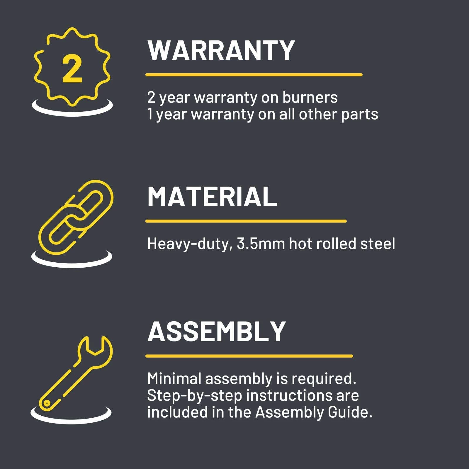 3-Burner Gas Griddle Cart 12 3-Burner Gas Griddle Cart - Image 10