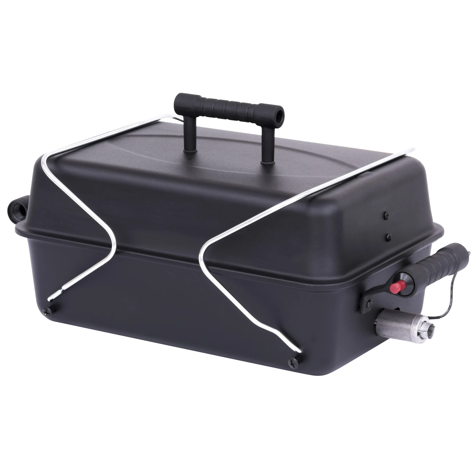 1-Burner Deluxe Portable Propane Gas Table Top Grill In Black 6 1-Burner Deluxe Portable Propane Gas Table Top Grill In Black - Image 4