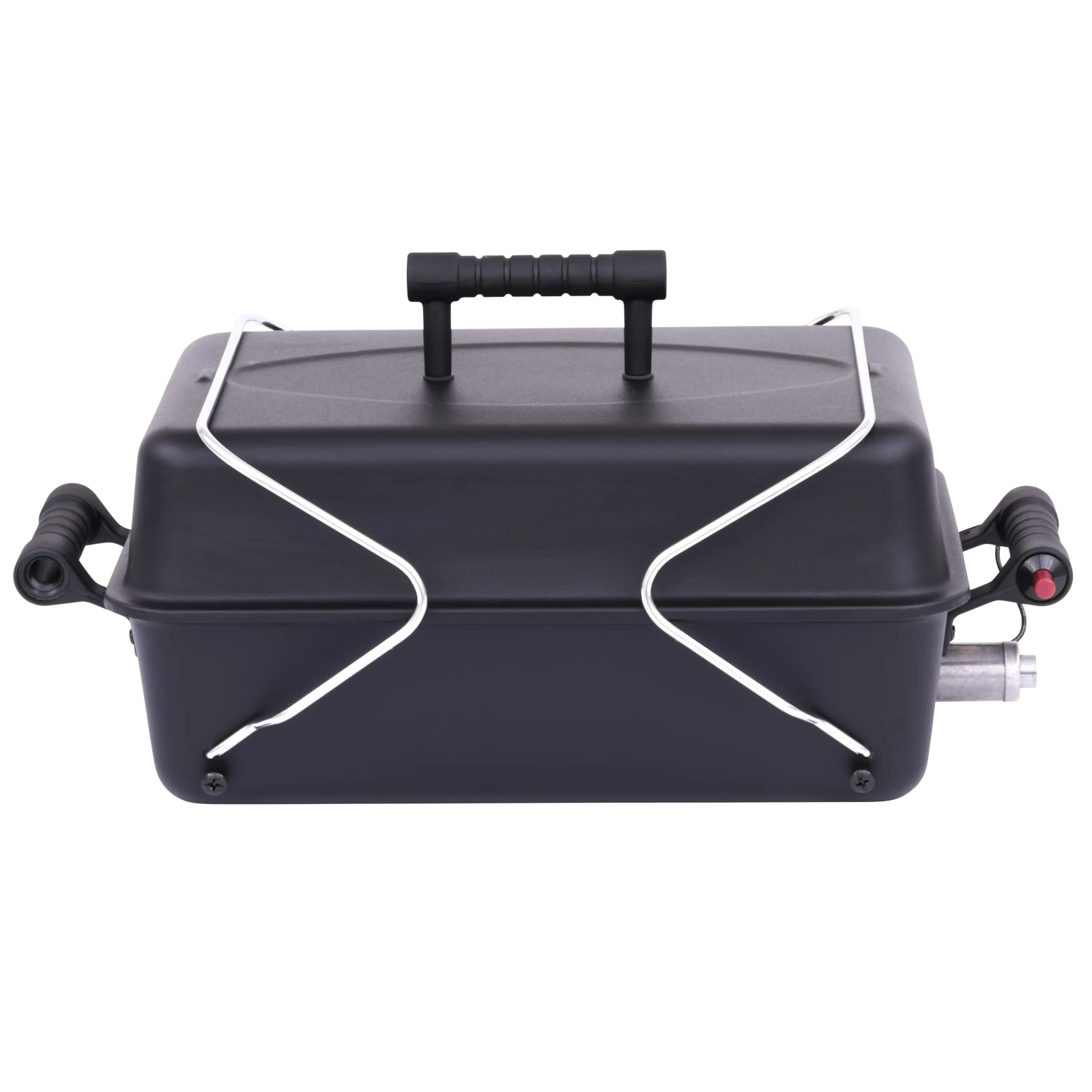 1-Burner Deluxe Portable Propane Gas Table Top Grill In Black 4 1-Burner Deluxe Portable Propane Gas Table Top Grill In Black - Image 2