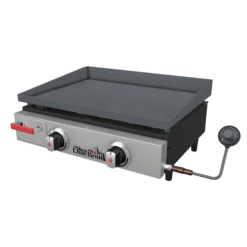 2-Burner Tabletop Portable Gas Griddle