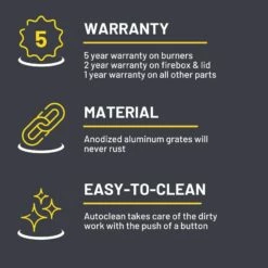 3-BURNER GAS GRILL SILVER -Ash Roamer Sales Store 897c54ed255de6badd16917230a46a1f 463732723