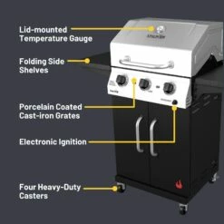 3-BURNER GAS GRILL BLACK -Ash Roamer Sales Store 9b7db5f2de71efc08be42222e1549bcd 463732623