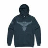 Men’s Midnight Navy Bull Hoody - M