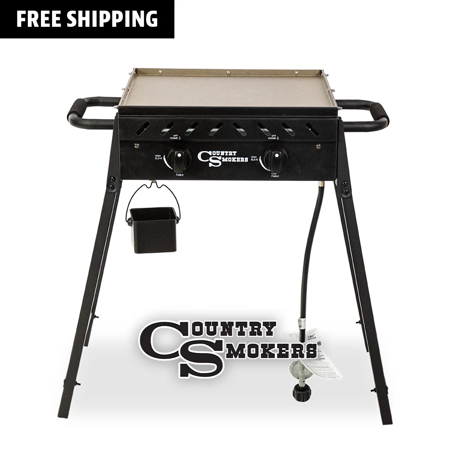 Country Smokers 2-Burner Griddle 3 Country Smokers 2-Burner Griddle