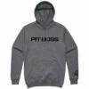 Men’s Gunmetal Heather Logo Hoody - S -Ash Roamer Sales Store Gunmetal Logo primary