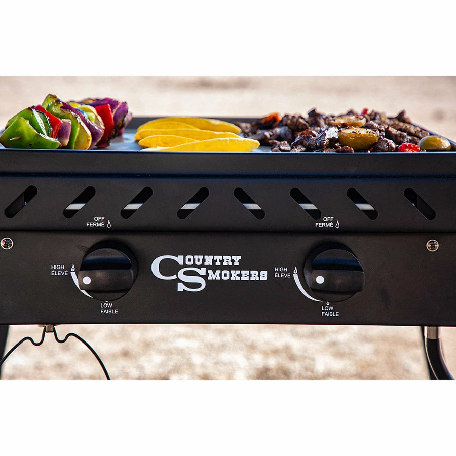 Country Smokers 2-Burner Griddle 8 Country Smokers 2-Burner Griddle - Image 6