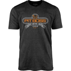 Pit Boss Tools Of The Trade Men’s T-Shirt - Charcoal Heather - S