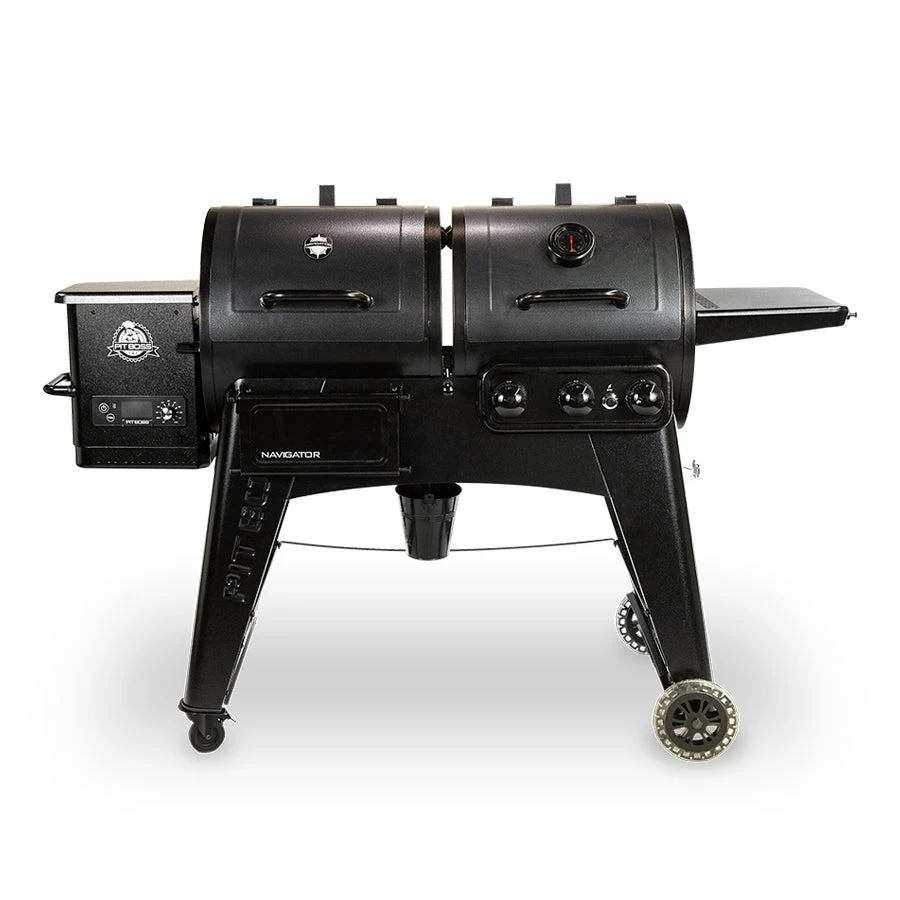 Pit Boss Navigator Pellet/Gas Combo Grill 3 Pit Boss Navigator Pellet/Gas Combo Grill