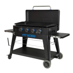 Pit Boss 4-Burner Ultimate Lift-Off Griddle 12 Pit Boss 4-Burner Ultimate Lift-Off Griddle -Ash Roamer Sales Store PB4BGD2 LeftFacing Open
