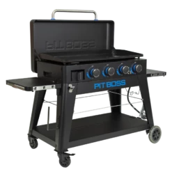 Pit Boss 4-Burner Ultimate Lift-Off Griddle 13 Pit Boss 4-Burner Ultimate Lift-Off Griddle -Ash Roamer Sales Store PB4BGD2 RightFacing Open