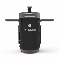 Pit Boss Champion Barrel Charcoal Smoker, Mahogany -Ash Roamer Sales Store PBV24CB 1