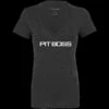 Pit Boss Women’s Vintage Black Logo T-Shirt - S -Ash Roamer Sales Store PBWLT01 primary resize