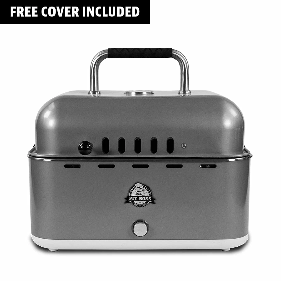 Pit Boss Portable Charcoal Grill - Grey - PBCSL200 3 Pit Boss Portable Charcoal Grill - Grey - PBCSL200
