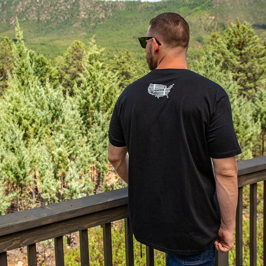 Pit Boss American Bull Men’s T-Shirt - Black - S 6 Pit Boss American Bull Men’s T-Shirt - Black - S - Image 4