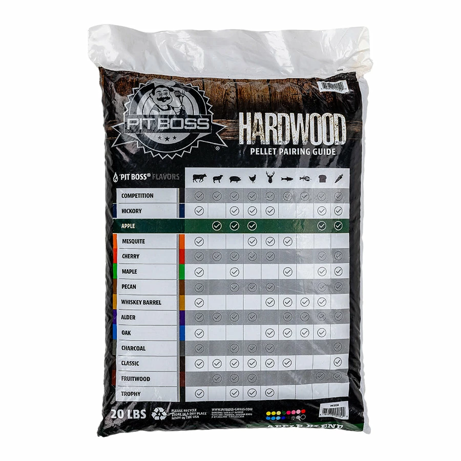 Pit Boss 20 Lb Apple Blend Hardwood Pellets 4 Pit Boss 20 Lb Apple Blend Hardwood Pellets - Image 2