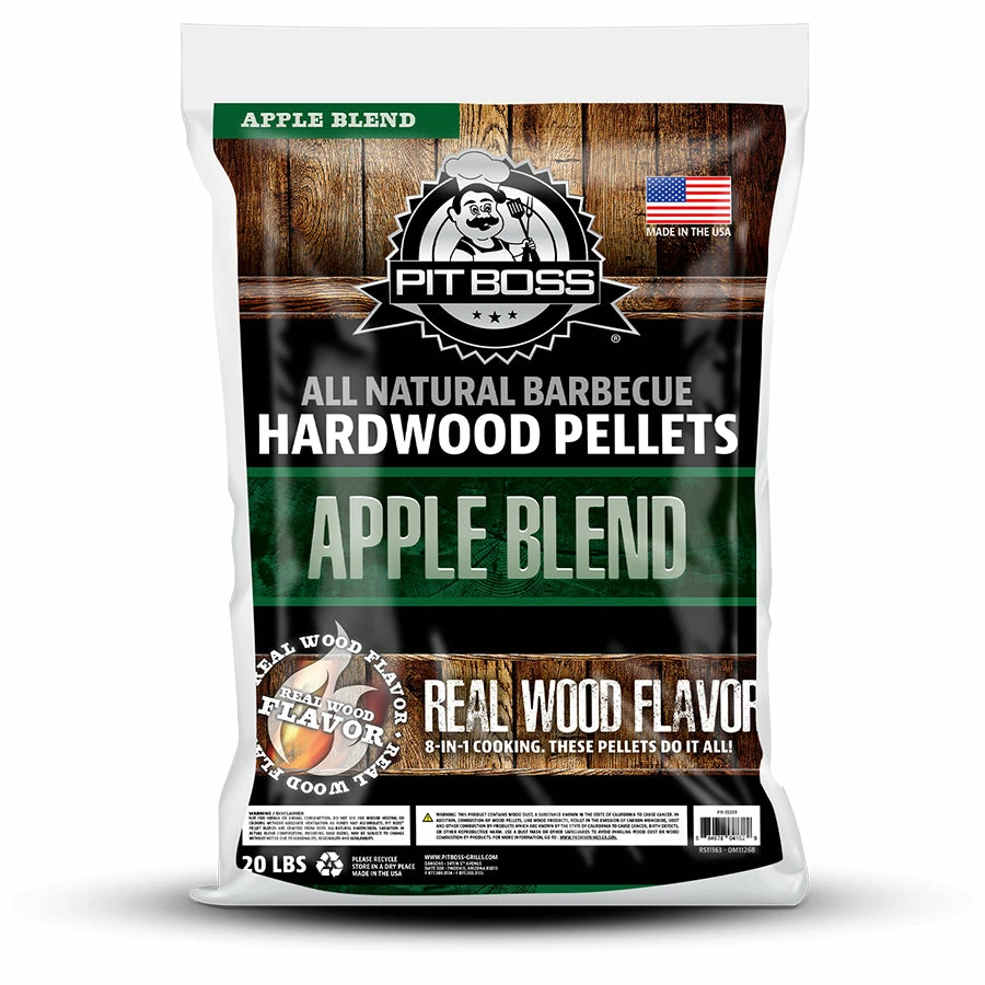 Pit Boss 20 Lb Apple Blend Hardwood Pellets 3 Pit Boss 20 Lb Apple Blend Hardwood Pellets