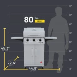 3-BURNER GAS GRILL CLAY 17 3-BURNER GAS GRILL CLAY -Ash Roamer Sales Store bc523ec9d21327185fc35ecd4a4abd46 463732923