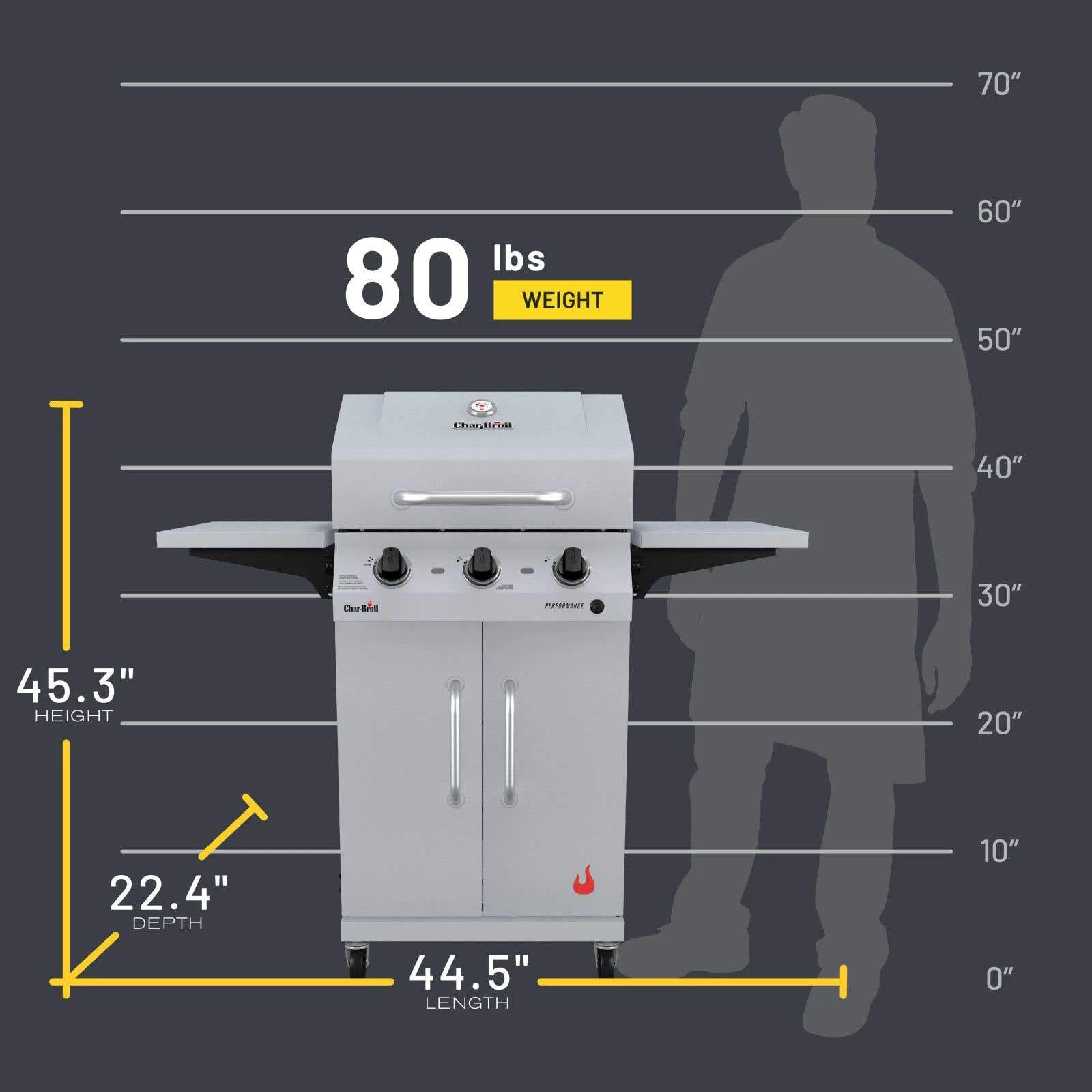 3-BURNER GAS GRILL CLAY 8 3-BURNER GAS GRILL CLAY - Image 6