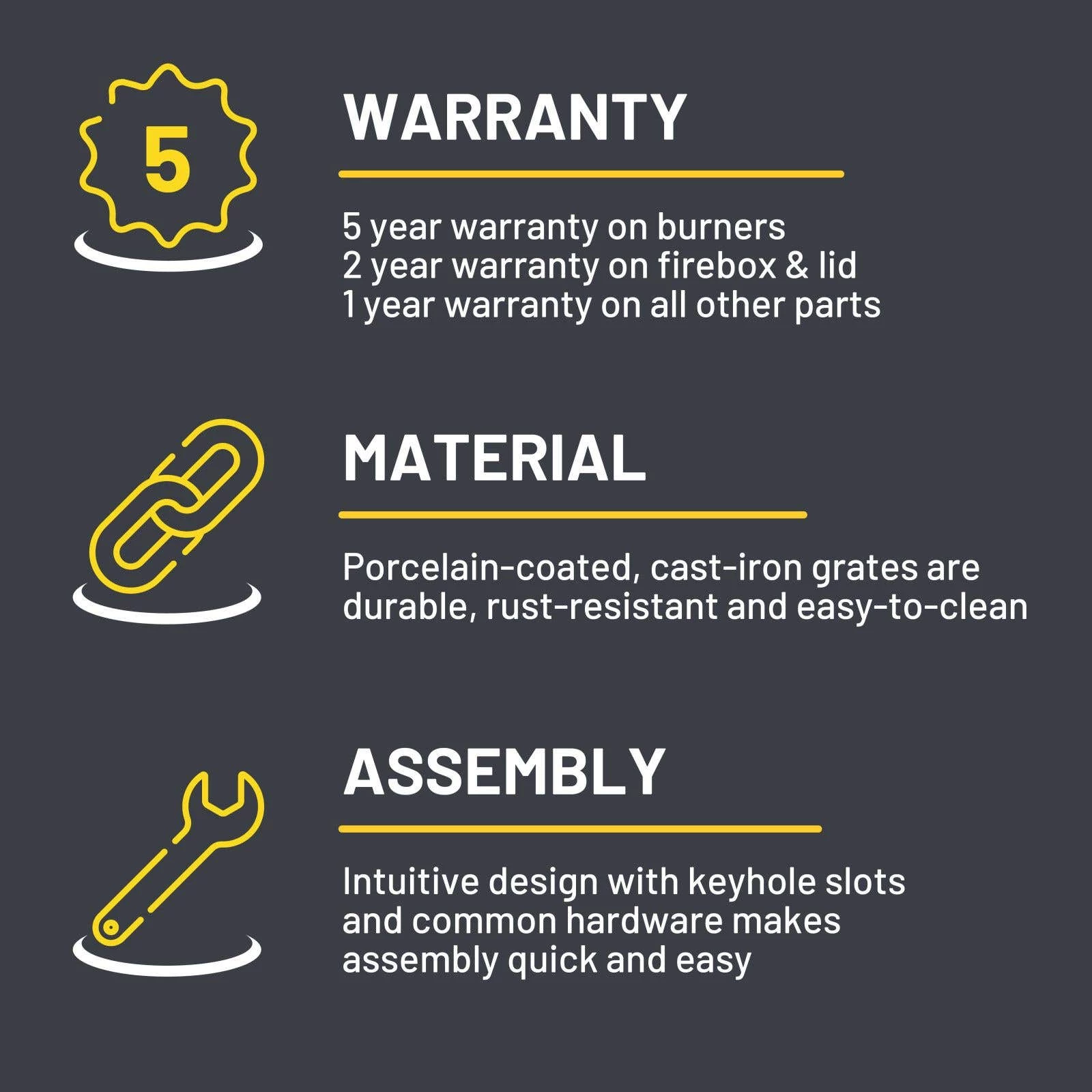 3-BURNER GAS GRILL CLAY 12 3-BURNER GAS GRILL CLAY - Image 10