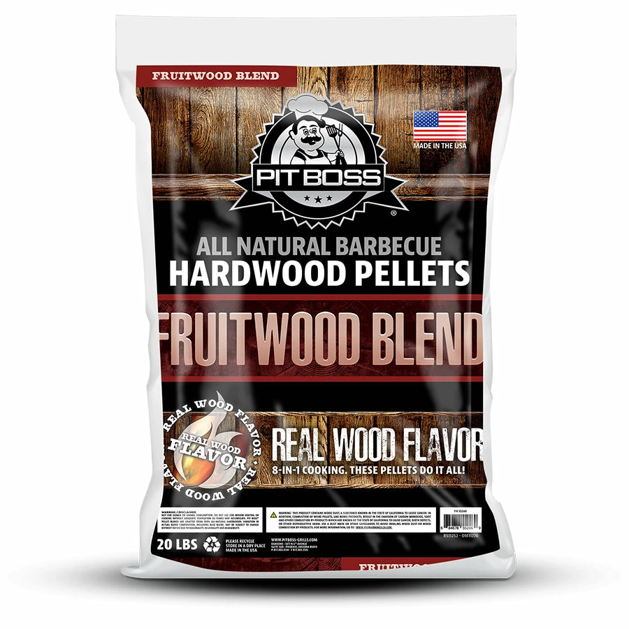 Pit Boss 20 Lb Fruitwood Blend Hardwood Pellets 3 Pit Boss 20 Lb Fruitwood Blend Hardwood Pellets